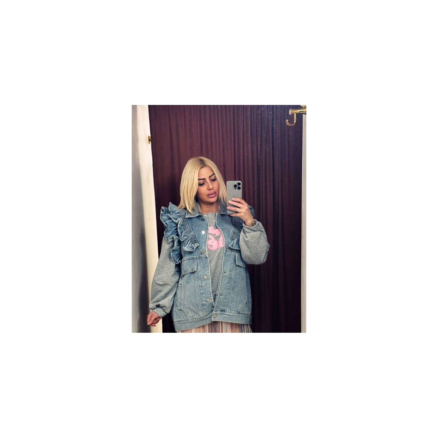 Gilet di Jeans Vintage senza maniche monopetto con risvolto coreano primaverile