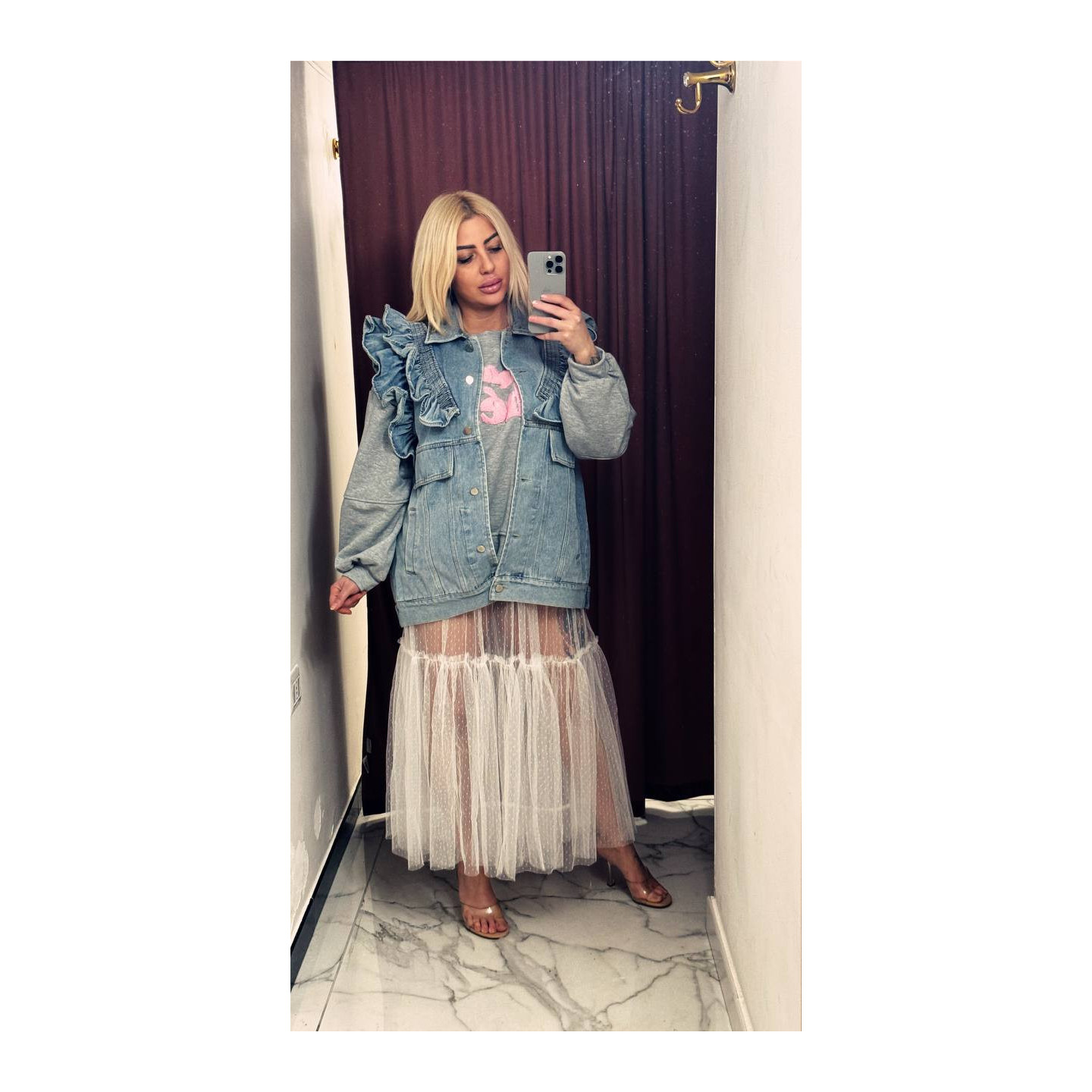 Gilet di Jeans Vintage senza maniche monopetto con risvolto coreano primaverile